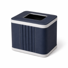Leather Waste Bin 