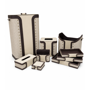 Premium Collar Design – Laundry Basket & Organizer Set