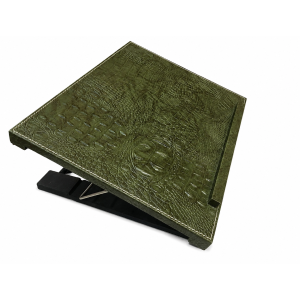 Green Croko Laptop stand 