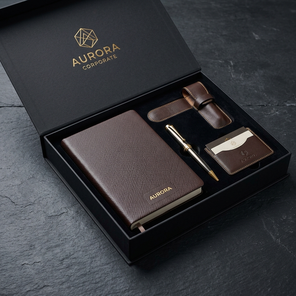 Amadika Signature Leather Gift Box