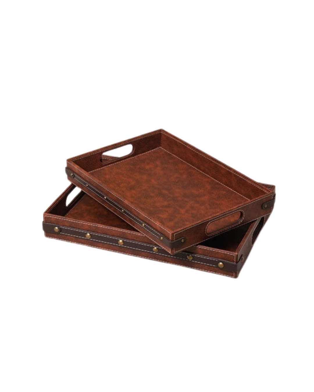 Box Design – Leather Tray (Set of 2)