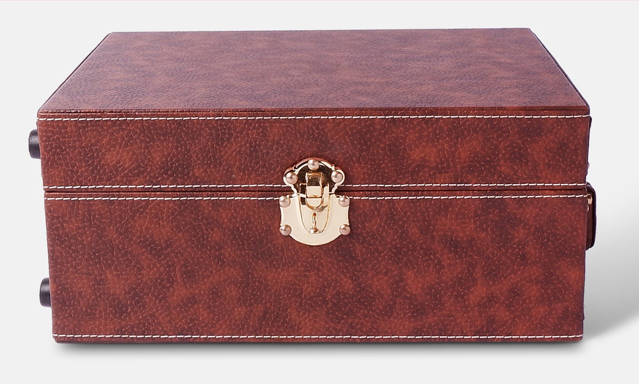 Premium Leather Vintage Mini bar