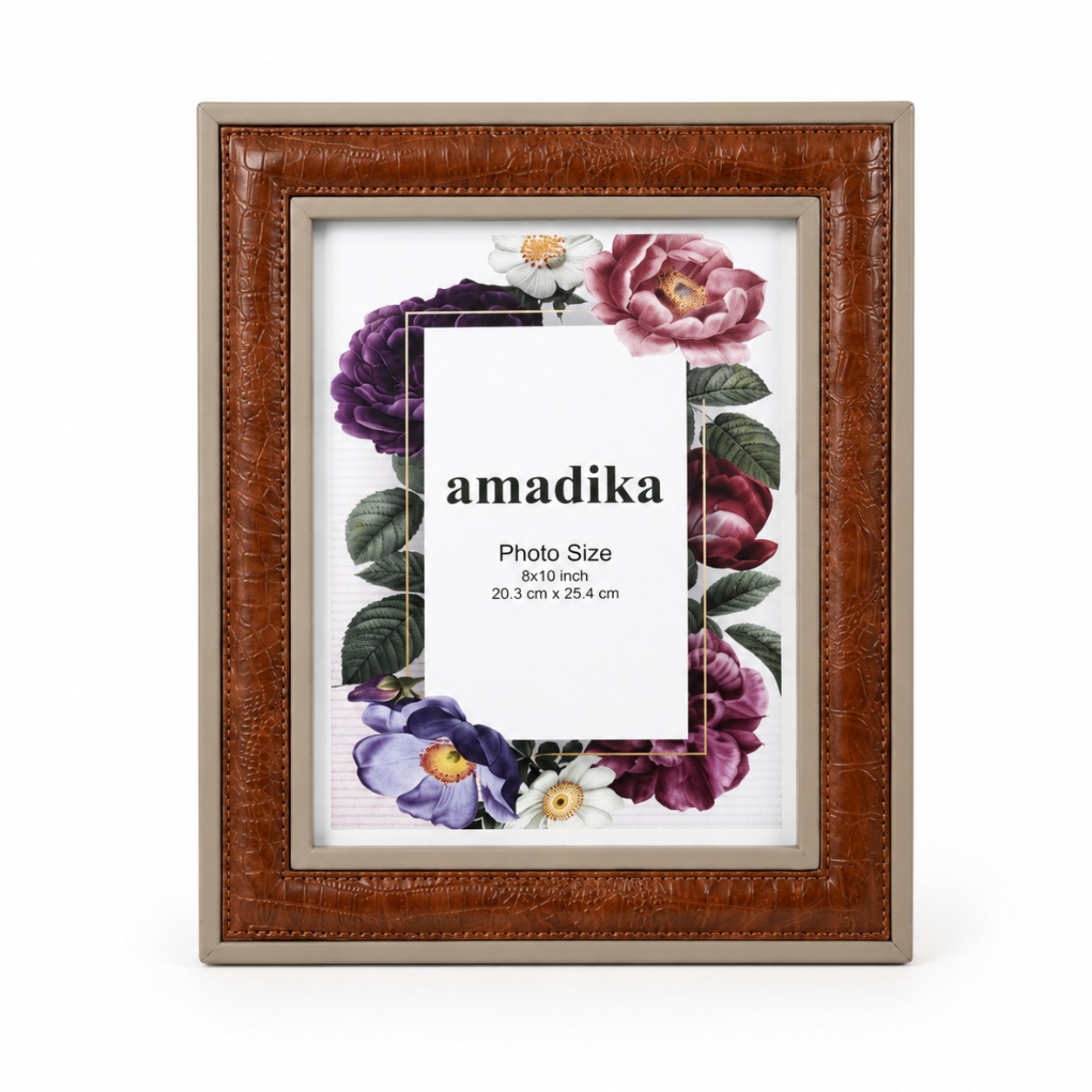 Large Leather Photo Frame 