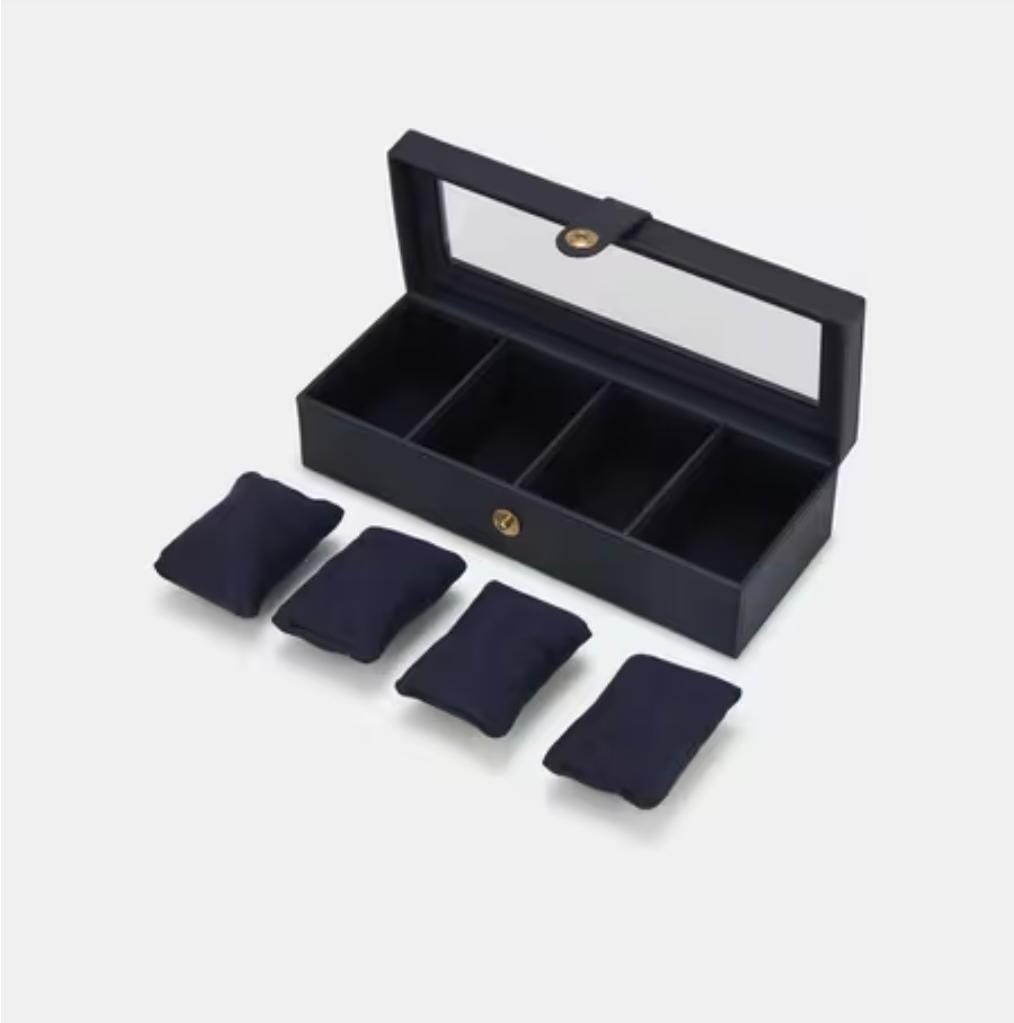 Premium Leather Watch Storage Case